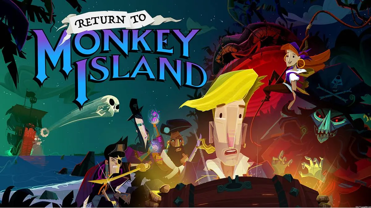 猴島小英雄系列新作《重返猴島 Return to Monkey Island》 實玩影片於任天堂直面會中首度公開
