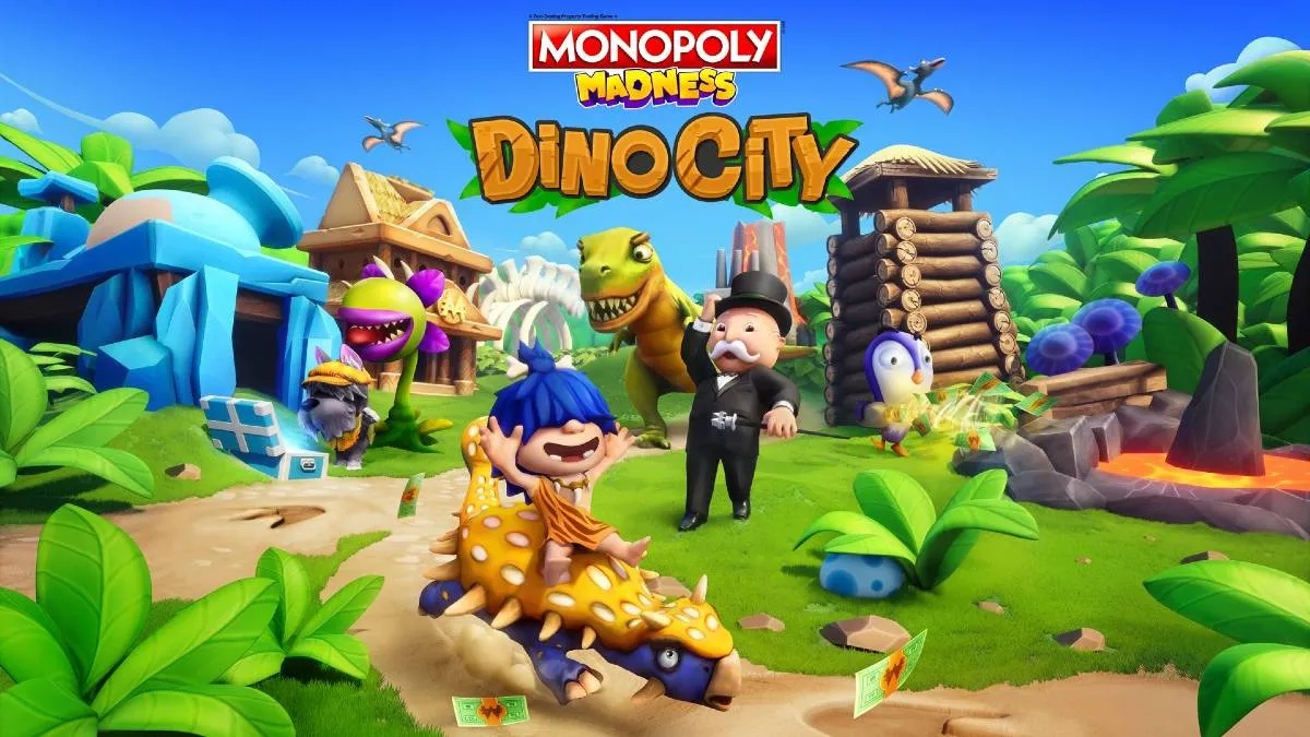 《MONOPOLY 地產大亨：瘋樂》擴充內容「恐龍城」登場　  同步推出遊戲試玩版 全新「恐龍城（Dino City）」擴充內容讓玩家在史前競技場騎恐龍作戰