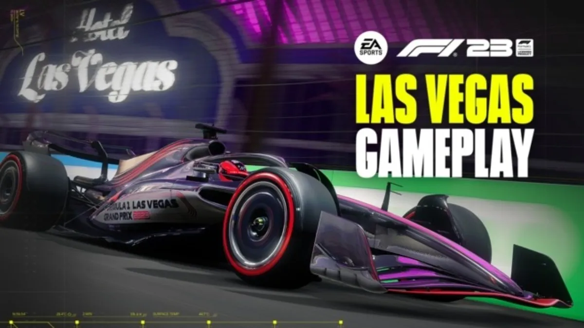 EA SPORTS™《F1® 23》獨家公開拉斯維加斯大獎賽賽道搶先看 相信自己，在刺激的拉斯維加斯大道上成為「煞」出重圍的飆速快手