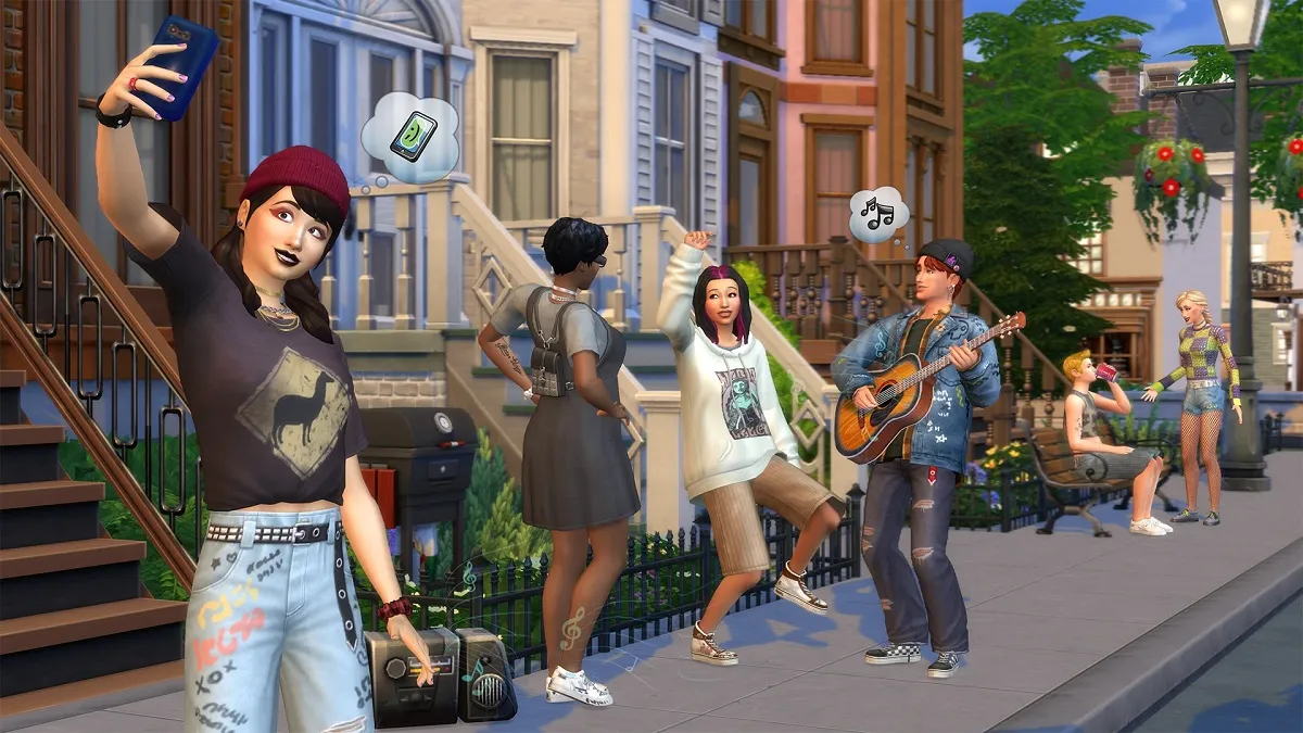 《The Sims 4》公開「頹廢狂潮」以及「靜謐書房」套件包，將於 6 月 1 日推出