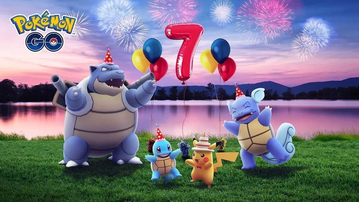 Pokémon GO即將迎來精彩的7週年紀念日，準備一起歡慶吧！