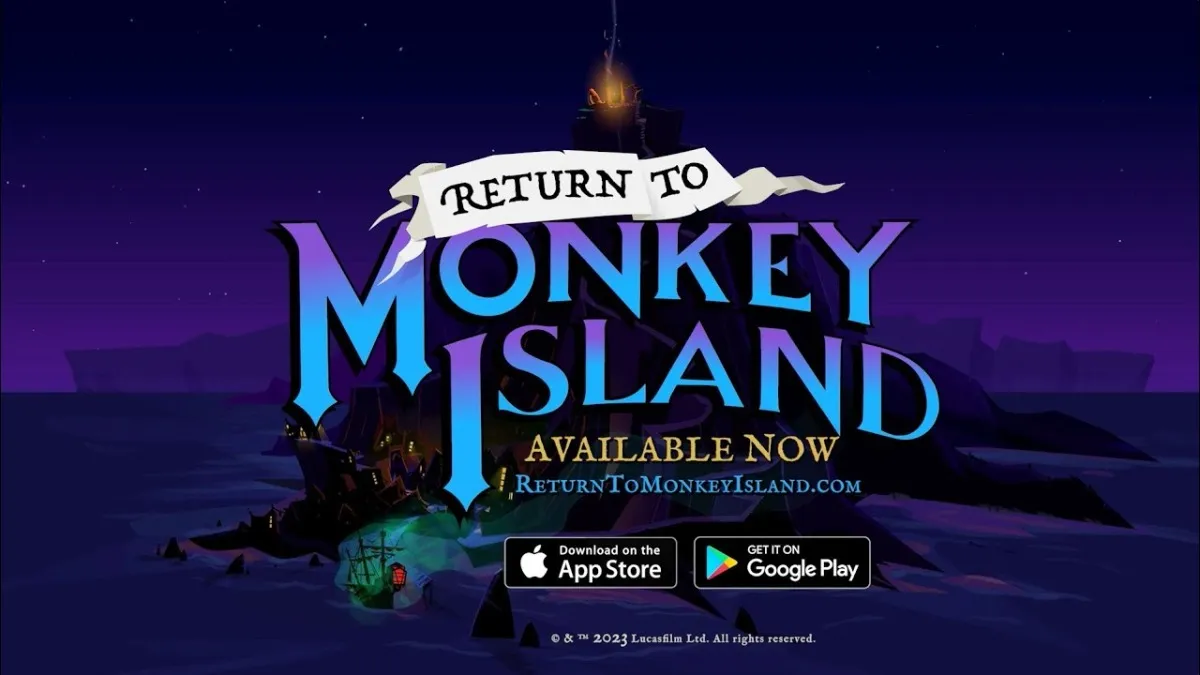 超絕好評傳奇海盜冒險《重返猴島 Return to Monkey Island》 今日正式「停泊」手機雙平台